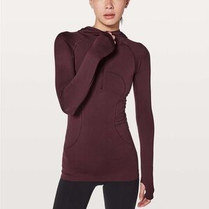 Lululemon swiftly tech half zip hoodie.